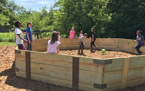 Read more about Gaga Ball Brings Families Together at Riding Camp: Difference Maker Fund