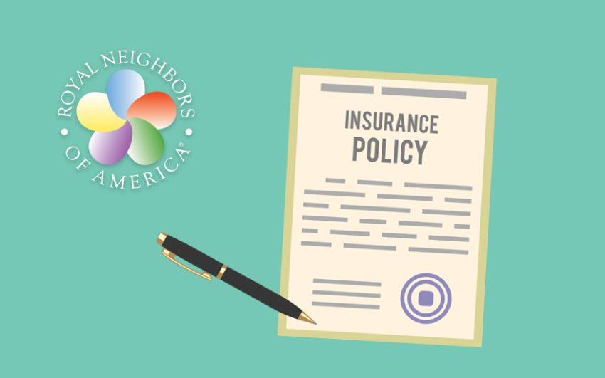 Insurance policy graphic