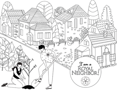 Coloring Page 9 Thumbnail