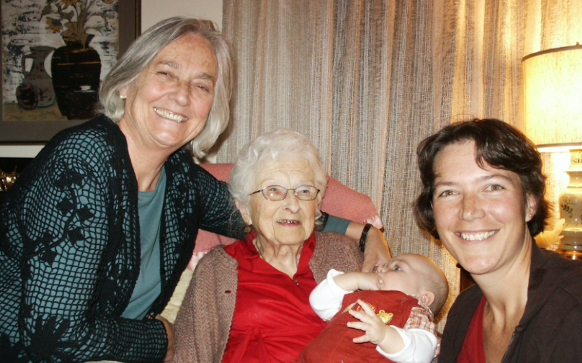 Four generations of Royal Neighbors members